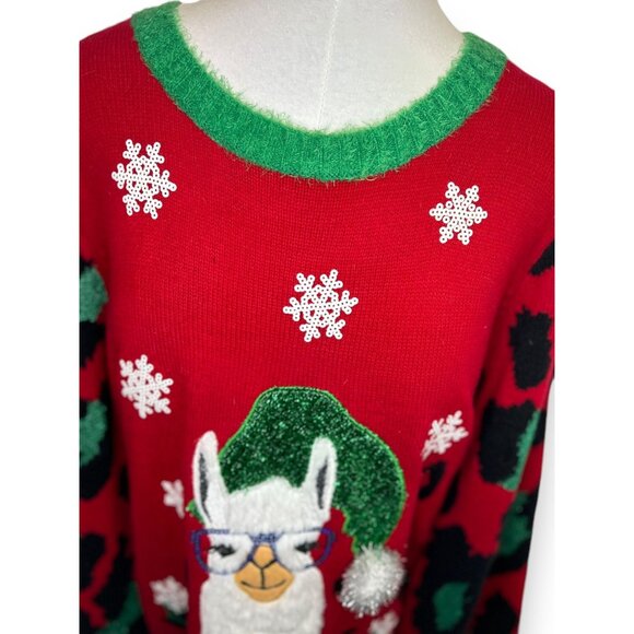 33 Degrees Women's Ugly Christmas Sweater  Holiday Party Novelty Knit XXL NWT - Picture 8 of 14